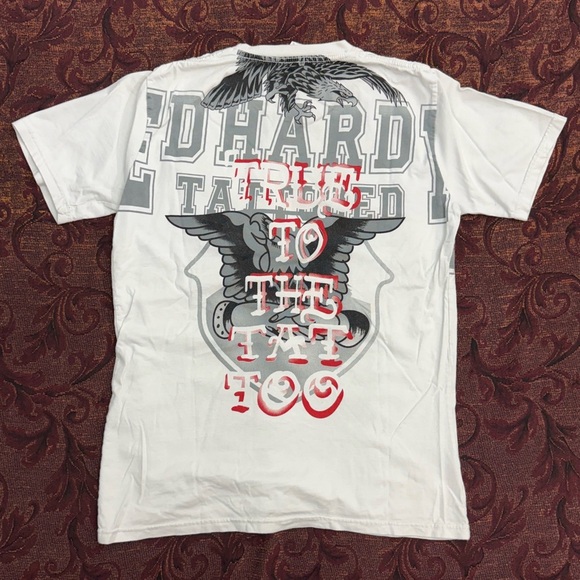 Y2K Ed Hardy Dragon Tee - Picture 3 of 6